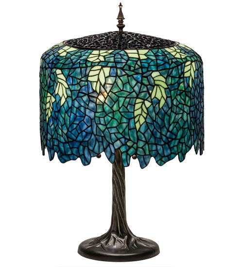 Nightfall Wisteria Tiffany Lamp