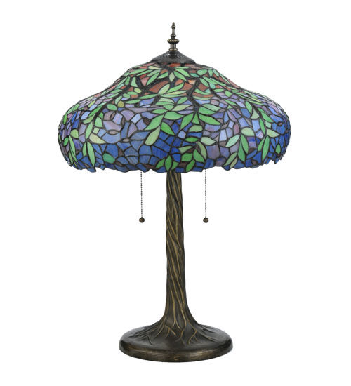 Tiffany Lamp Blue Laburnum