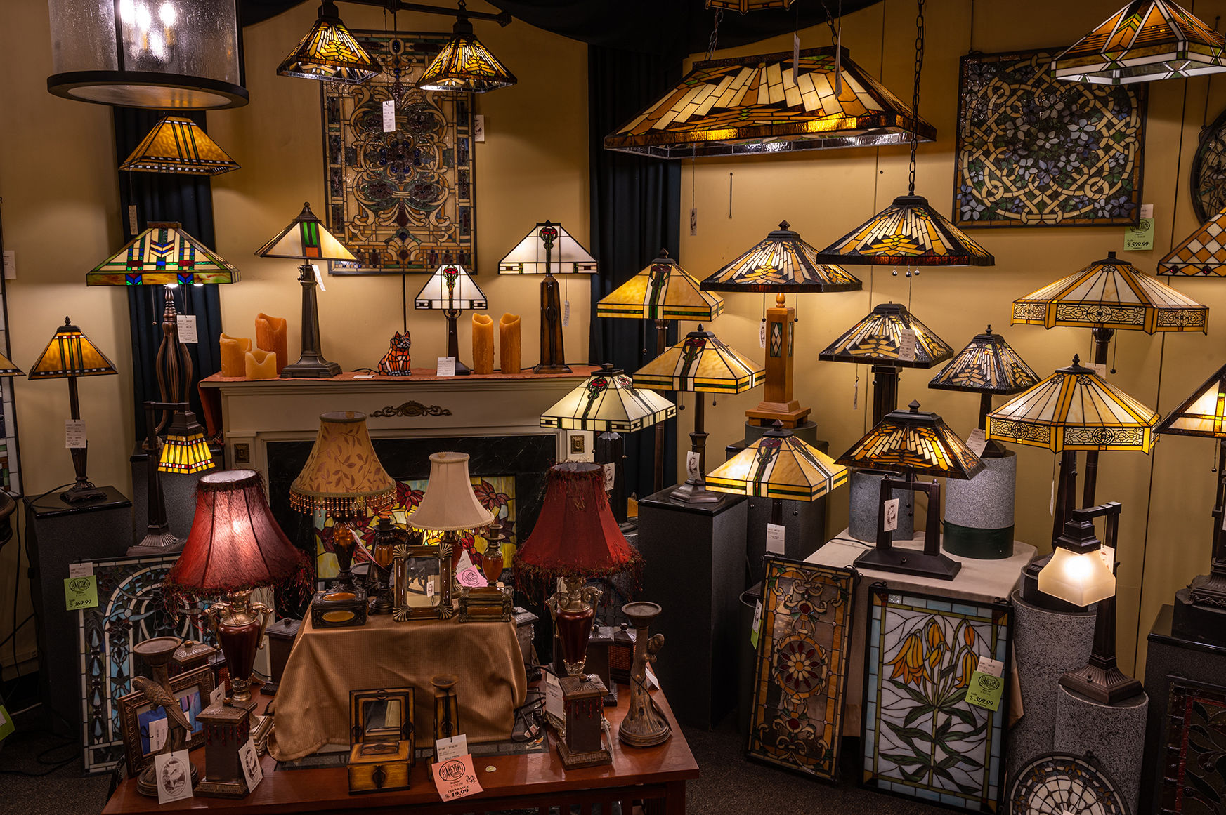 Showroom Display Lamps