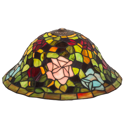  TIFFANY REPRODUCTION OF ORIGINAL FLORAL ART GLASS