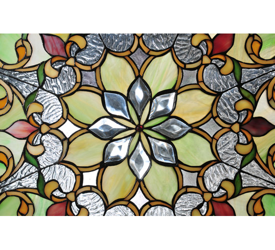  VICTORIAN TIFFANY REPRODUCTION OF ORIGINAL FLORAL