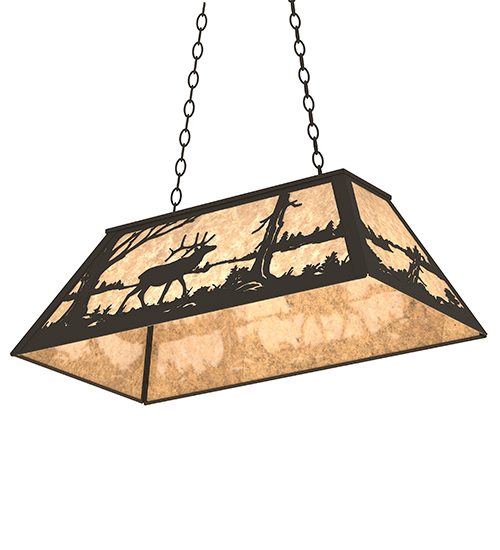  RUSTIC MISSION LODGE RUSTIC OR MOUNTIAN GREAT ROOM ANIMALS MICA
