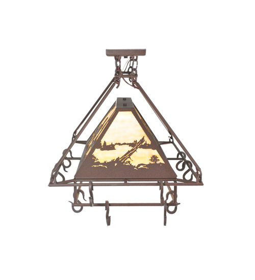  RUSTIC LODGE RUSTIC OR MOUNTIAN GREAT ROOM ART GLASS ANIMALS