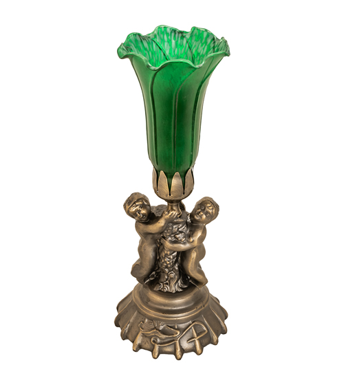  VICTORIAN FLORAL ART GLASS