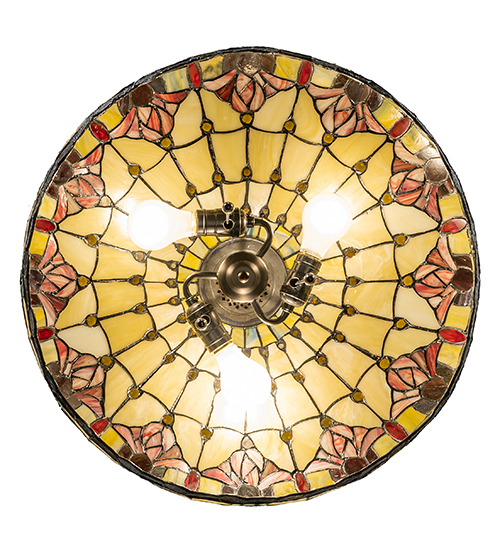  VICTORIAN TIFFANY REPRODUCTION OF ORIGINAL NOUVEAU