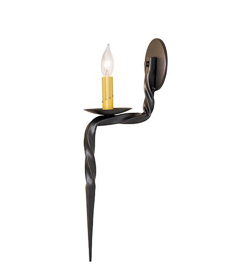  RUSTIC GOTHIC FAUX CANDLE SLEVES CANDLE BULB ON TOP