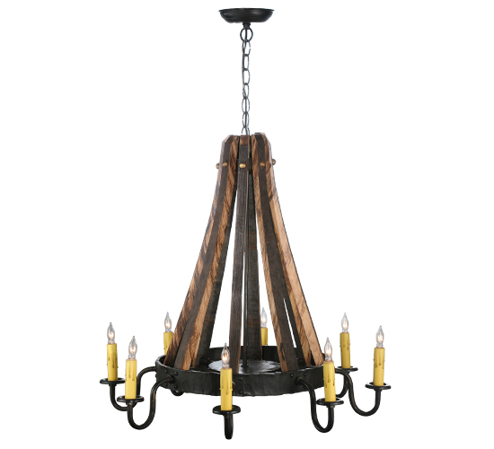  RUSTIC LODGE RUSTIC OR MOUNTIAN GREAT ROOM SCROLL FEATURES CRAFTED OF STEEL FAUX CANDLE SLEVES CANDLE BULB ON TOP