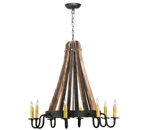  RUSTIC LODGE RUSTIC OR MOUNTIAN GREAT ROOM SCROLL FEATURES CRAFTED OF STEEL FAUX CANDLE SLEVES CANDLE BULB ON TOP