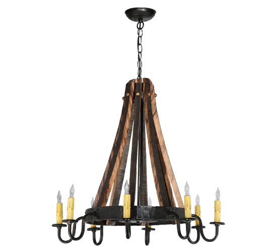  RUSTIC LODGE RUSTIC OR MOUNTIAN GREAT ROOM SCROLL FEATURES CRAFTED OF STEEL FAUX CANDLE SLEVES CANDLE BULB ON TOP