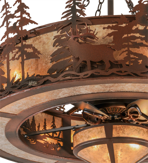  RUSTIC LODGE RUSTIC OR MOUNTIAN GREAT ROOM ANIMALS MICA