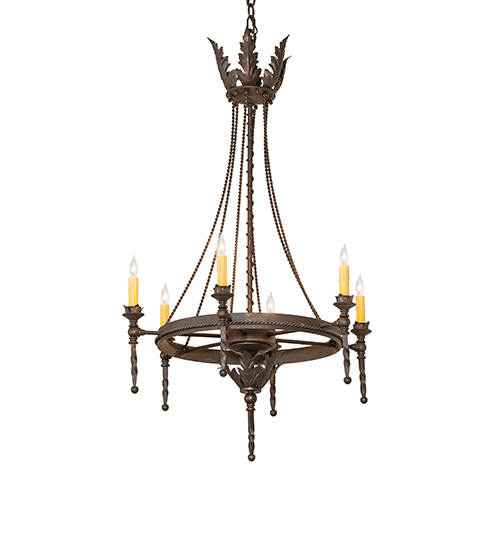  VICTORIAN GOTHIC FAUX CANDLE SLEVES CANDLE BULB ON TOP STAMPED/CAST METAL LEAF ROSETTE FLOWER ACCENT