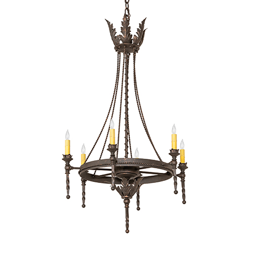  VICTORIAN GOTHIC FAUX CANDLE SLEVES CANDLE BULB ON TOP STAMPED/CAST METAL LEAF ROSETTE FLOWER ACCENT