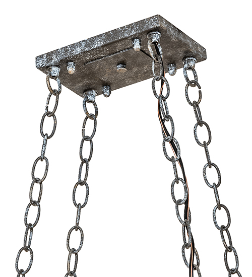  VICTORIAN GOTHIC SCROLL FEATURES CRAFTED OF STEEL FRENCH WIRING EXPOSED WIRING HELD BY LOOPS OR TABS FAUX CANDLE SLEVES CANDLE BULB ON TOP