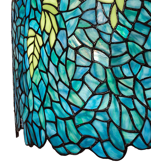  TIFFANY REPRODUCTION OF ORIGINAL FLORAL ART GLASS