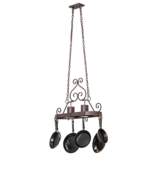  VICTORIAN SCROLL FEATURES CRAFTED OF STEEL DOWN LIGHTS SPOT LIGHT POINTING DOWN FOR FUNCTION