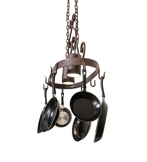  VICTORIAN SCROLL FEATURES CRAFTED OF STEEL DOWN LIGHTS SPOT LIGHT POINTING DOWN FOR FUNCTION