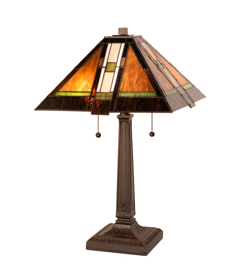  MISSION ARTS & CRAFTS ART GLASS PRAIRIE CONTEMPORARY