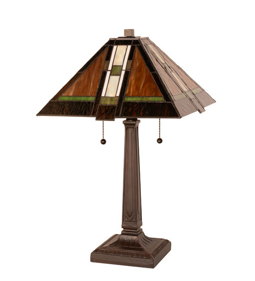  MISSION ARTS & CRAFTS ART GLASS PRAIRIE CONTEMPORARY