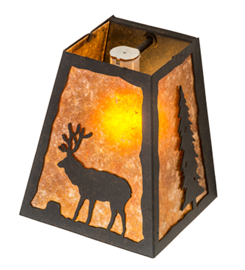  RUSTIC MISSION LODGE RUSTIC OR MOUNTIAN GREAT ROOM ANIMALS MICA