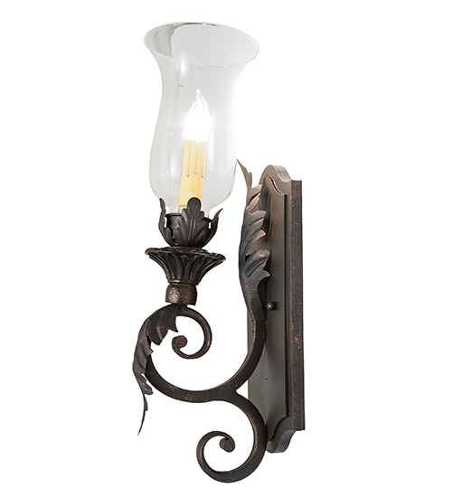  VICTORIAN SCROLL FEATURES CRAFTED OF STEEL FAUX CANDLE SLEVES CANDLE BULB ON TOP