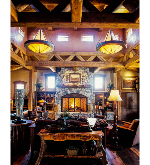  MISSION LODGE RUSTIC OR MOUNTIAN GREAT ROOM CONTEMPORARY IDALIGHT