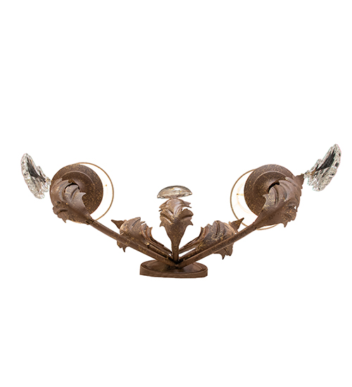 VICTORIAN SCROLL FEATURES CRAFTED OF STEEL CRYSTAL ACCENTS
