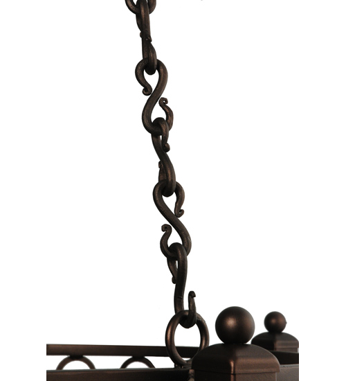  DECO CONTEMPORARY SCROLL FEATURES CRAFTED OF STEEL FORGED AND CAST IRON