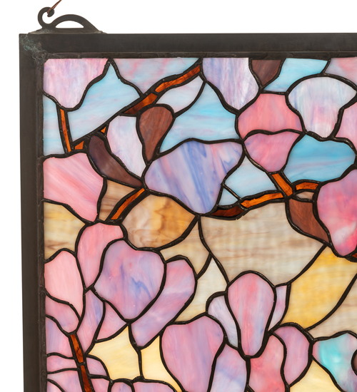  TIFFANY REPRODUCTION OF ORIGINAL FLORAL ART GLASS