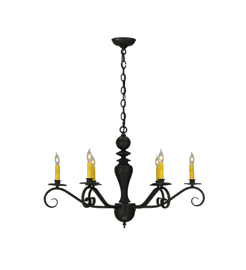  VICTORIAN CONTEMPORARY SCROLL FEATURES CRAFTED OF STEEL FAUX CANDLE SLEVES CANDLE BULB ON TOP