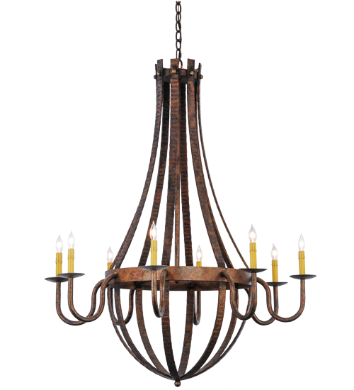  LODGE RUSTIC OR MOUNTIAN GREAT ROOM GOTHIC CONTEMPORARY SCROLL FEATURES CRAFTED OF STEEL IN CHANDELIERS FORGED AND CAST IRON