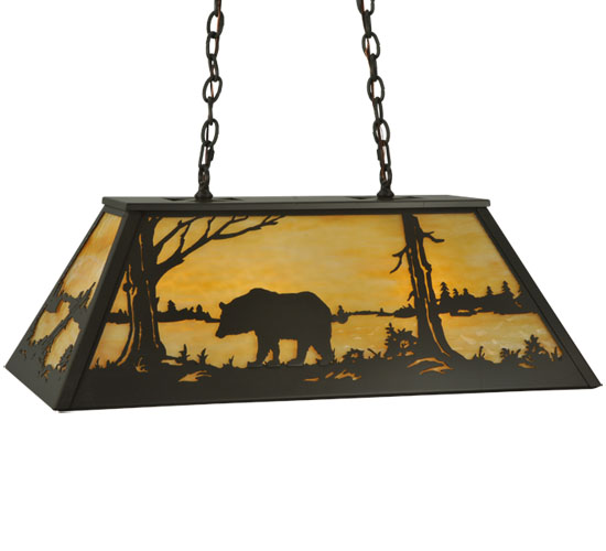  RUSTIC LODGE RUSTIC OR MOUNTIAN GREAT ROOM ART GLASS ANIMALS