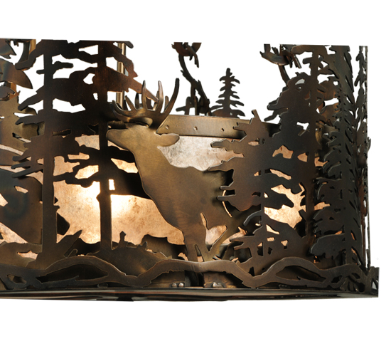  RUSTIC LODGE RUSTIC OR MOUNTIAN GREAT ROOM ANIMALS MICA