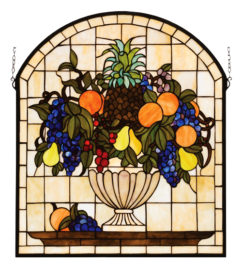  VICTORIAN ART GLASS FRUIT