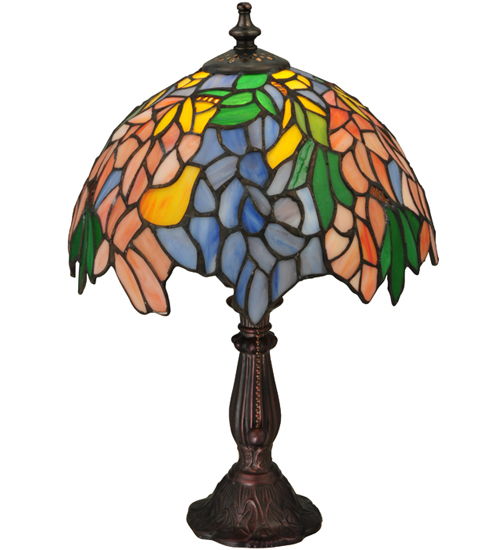  TIFFANY REPRODUCTION OF ORIGINAL FLORAL ART GLASS