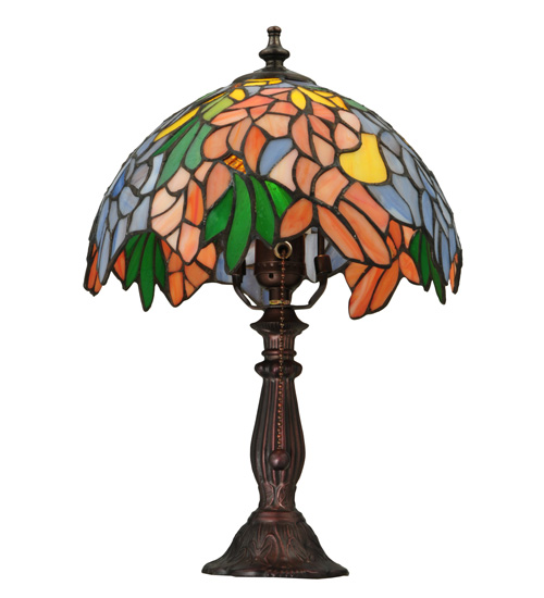  TIFFANY REPRODUCTION OF ORIGINAL FLORAL ART GLASS