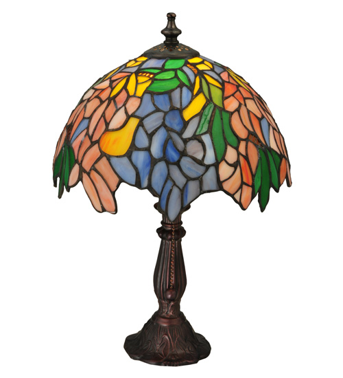  TIFFANY REPRODUCTION OF ORIGINAL FLORAL ART GLASS