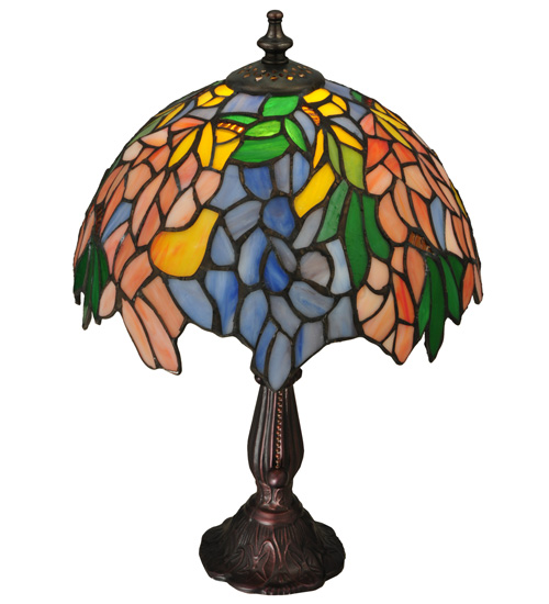  TIFFANY REPRODUCTION OF ORIGINAL FLORAL ART GLASS