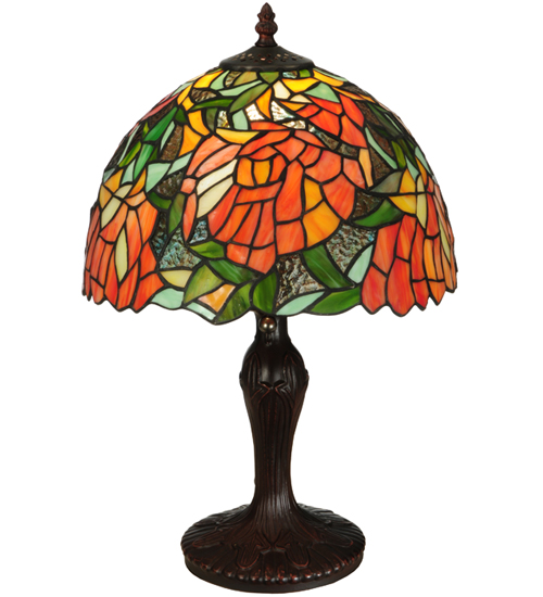  FLORAL ART GLASS NOUVEAU