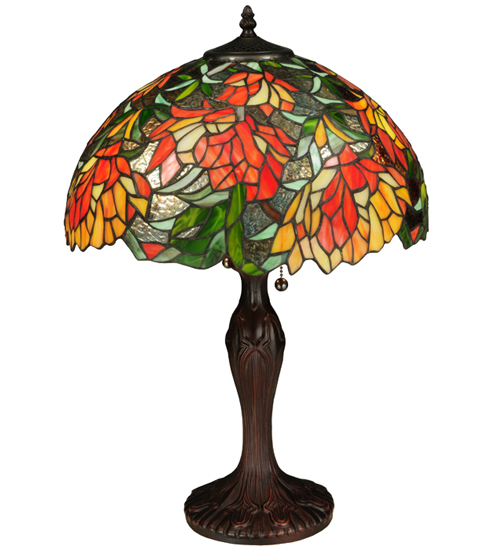  FLORAL ART GLASS NOUVEAU