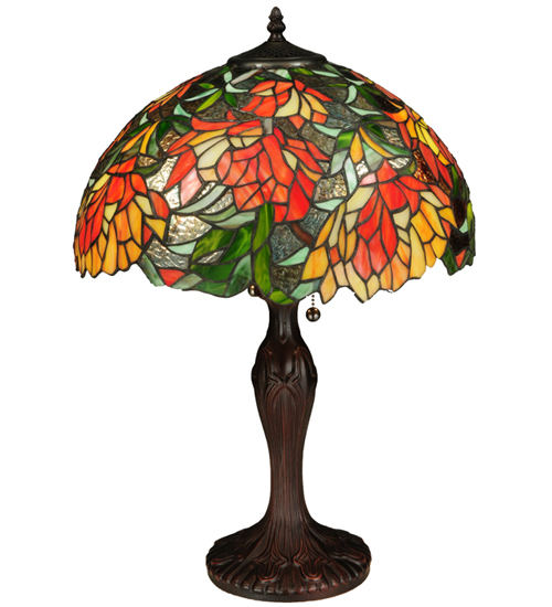  FLORAL ART GLASS NOUVEAU