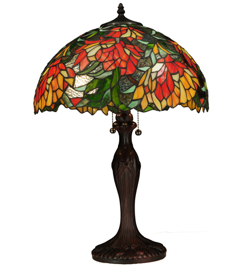  FLORAL ART GLASS NOUVEAU