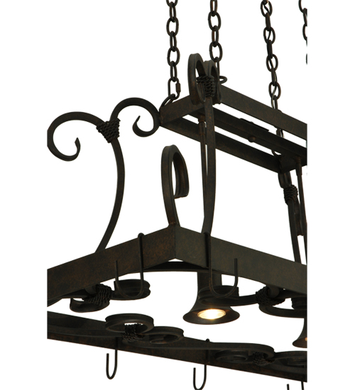  VICTORIAN DECO CONTEMPORARY SCROLL FEATURES CRAFTED OF STEEL FORGED AND CAST IRON