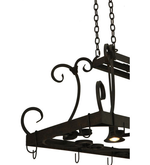  VICTORIAN DECO CONTEMPORARY SCROLL FEATURES CRAFTED OF STEEL FORGED AND CAST IRON