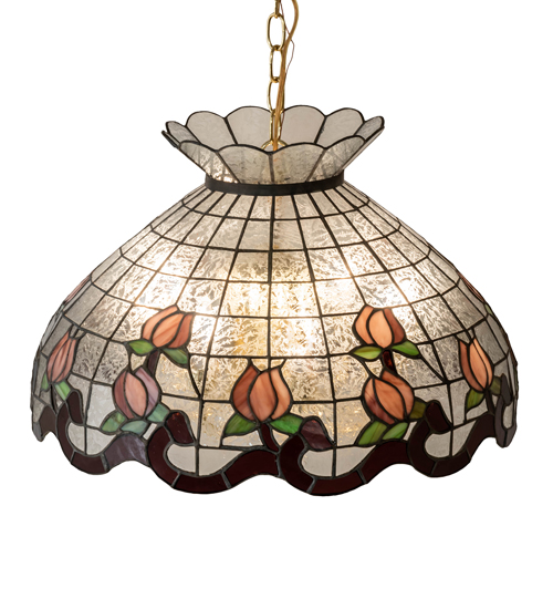 FLORAL ART GLASS DOWN LIGHTS SPOT LIGHT POINTING DOWN FOR FUNCTION