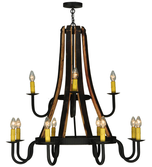  RUSTIC LODGE RUSTIC OR MOUNTIAN GREAT ROOM GOTHIC CONTEMPORARY FORGED AND CAST IRON FAUX CANDLE SLEVES CANDLE BULB ON TOP