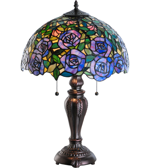  VICTORIAN FLORAL ART GLASS