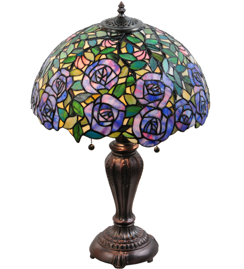  VICTORIAN FLORAL ART GLASS