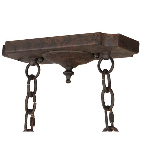  VICTORIAN SCROLL FEATURES CRAFTED OF STEEL FORGED AND CAST IRON FAUX CANDLE SLEVES CANDLE BULB ON TOP