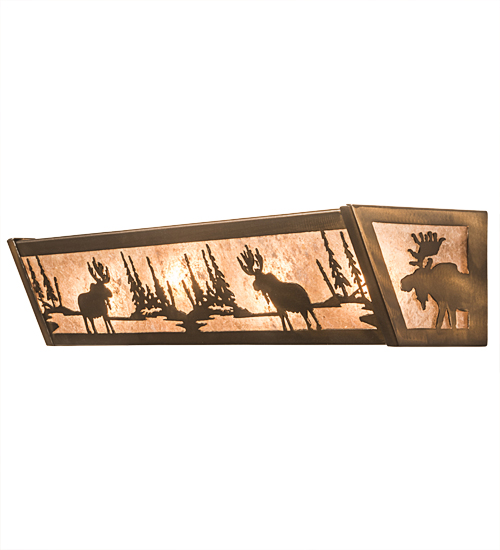  RUSTIC MISSION LODGE RUSTIC OR MOUNTIAN GREAT ROOM ANIMALS MICA