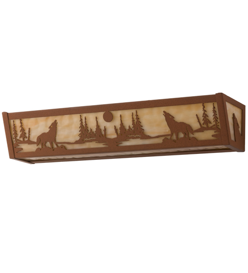  RUSTIC LODGE RUSTIC OR MOUNTIAN GREAT ROOM ART GLASS ANIMALS